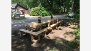 Rolstoel picknicktafel Leersum 4