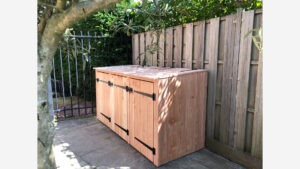 Douglas container ombouw op maat laten maken 2