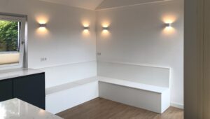 TENSO hoekbank op maat laten maken van mdf