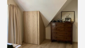TENSO rolbare knieschot kast op maat laten maken in Zeist